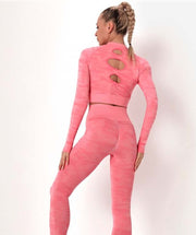 Strength Long Sleeved Crop Top